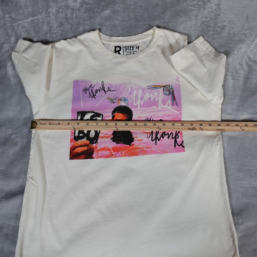 Roots Of Fight David Le Batard Art T Shirt Mens Medium Made In USA White NEW - Picture 7 of 8